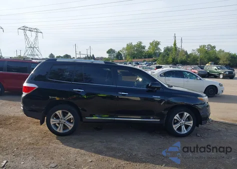 2012 Toyota Highlander Limited V6 z USA, uszkodzony, nr VIN 5TDDK3EH8CS095114